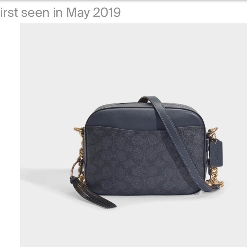 Coach camera bag